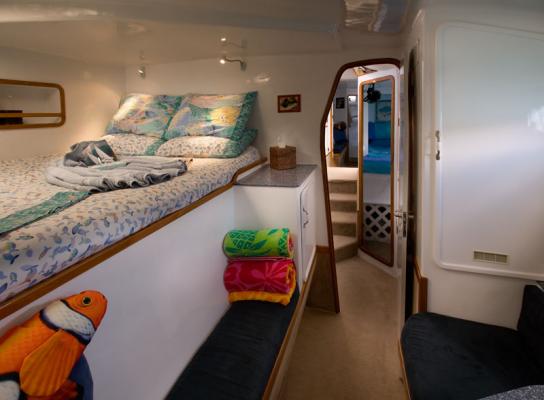 One of Breanker's guest cabins